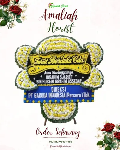 Papan Bunga Duka di Sukamulya