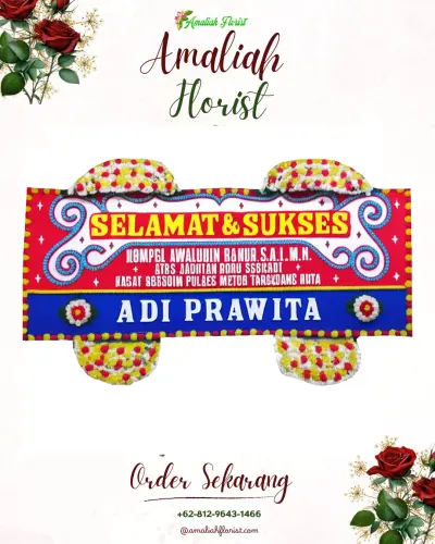 Karangan Bunga Ucapan Selamat di Sukamulya